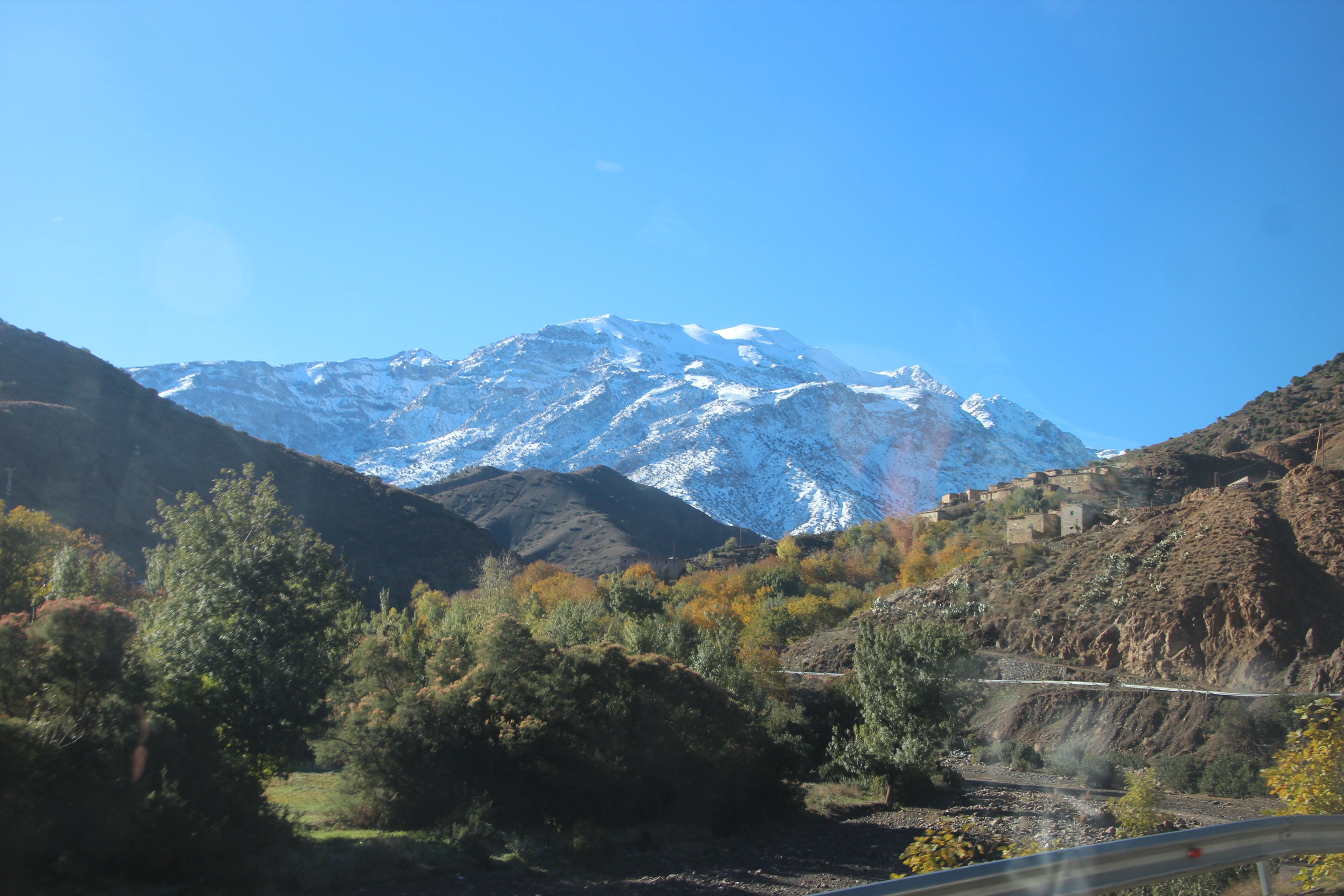 Crossing the Atlas Mountains