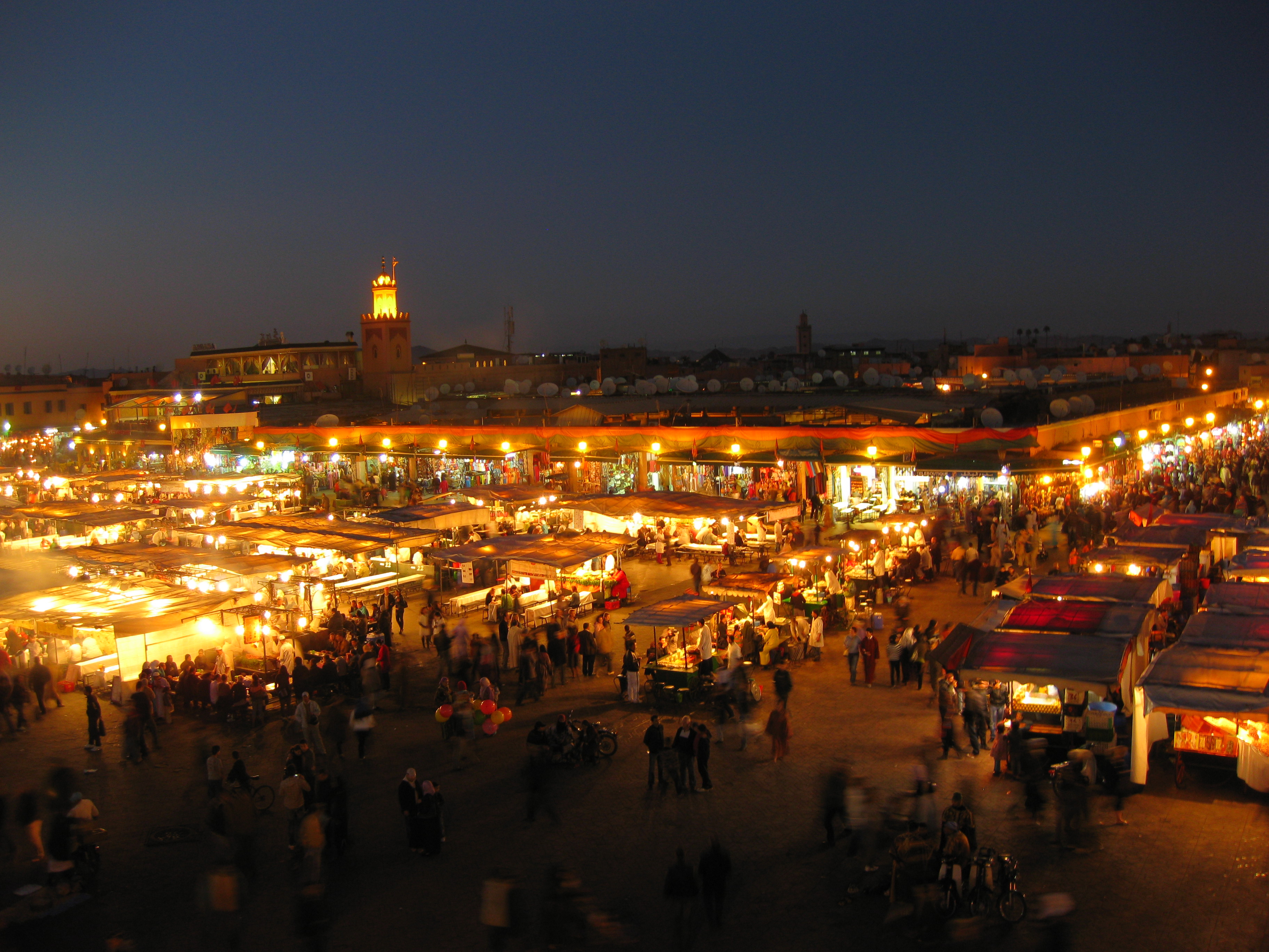 Jamaa El Fna • Marrakech square