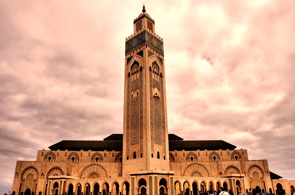 Mosque HASAN II CASABLANCA Morocco - 8-Day Desert Tour from Casablanca