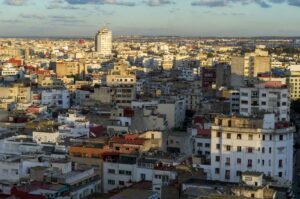 a view of a city from the top of a building - 10-Day Tour from Casablanca